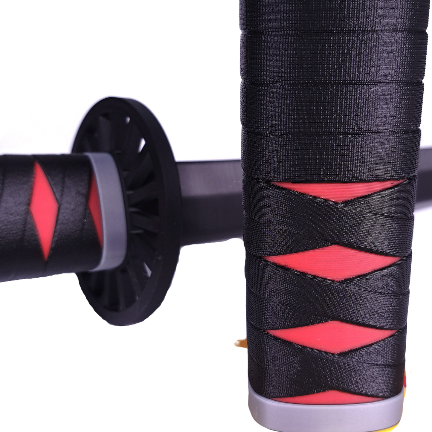 Katana Retráctil Tanjiro Kamado Kimetsu no Yaiba | Réplica Hoja Nichirin Demon Slayer
