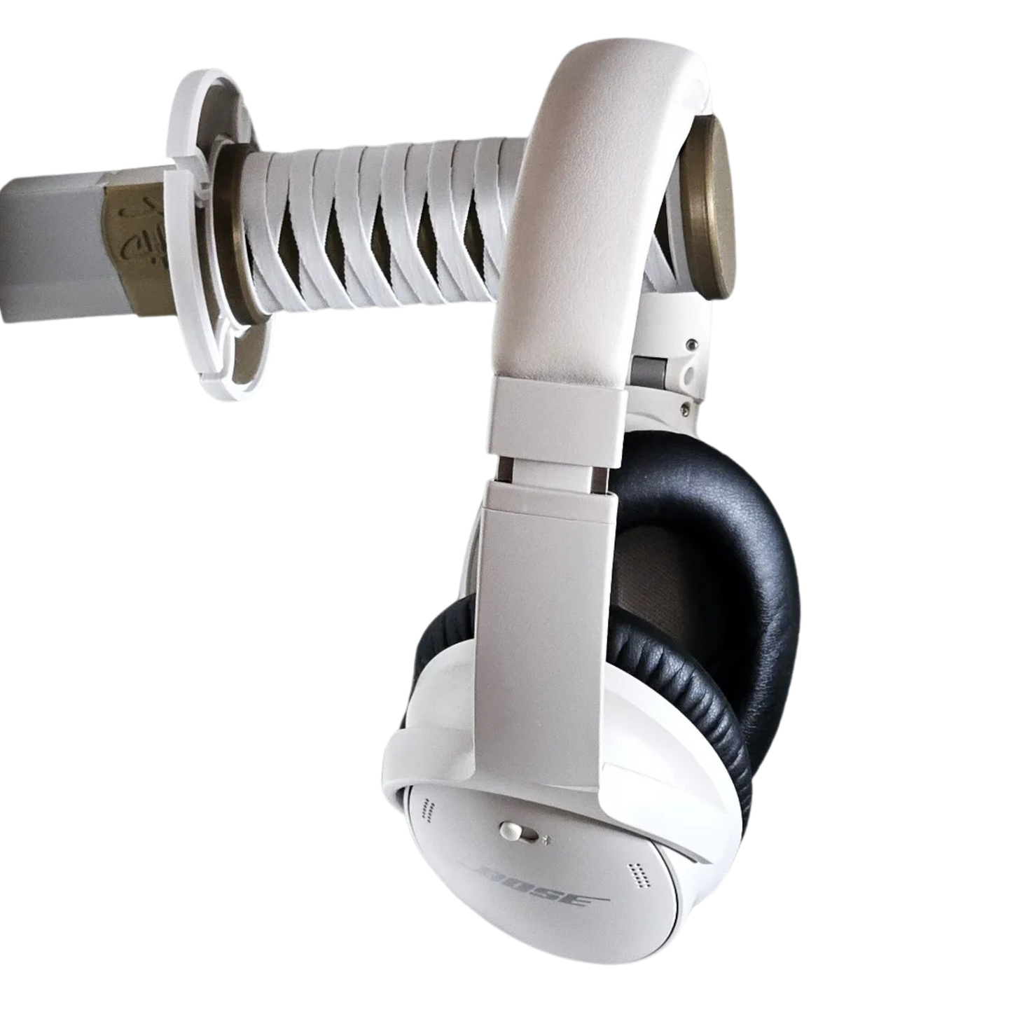 Porta Audífonos Katana de Montaje en Pared | Soporte Headset Estilo Samurai Japonés | Gancho Decorativo
