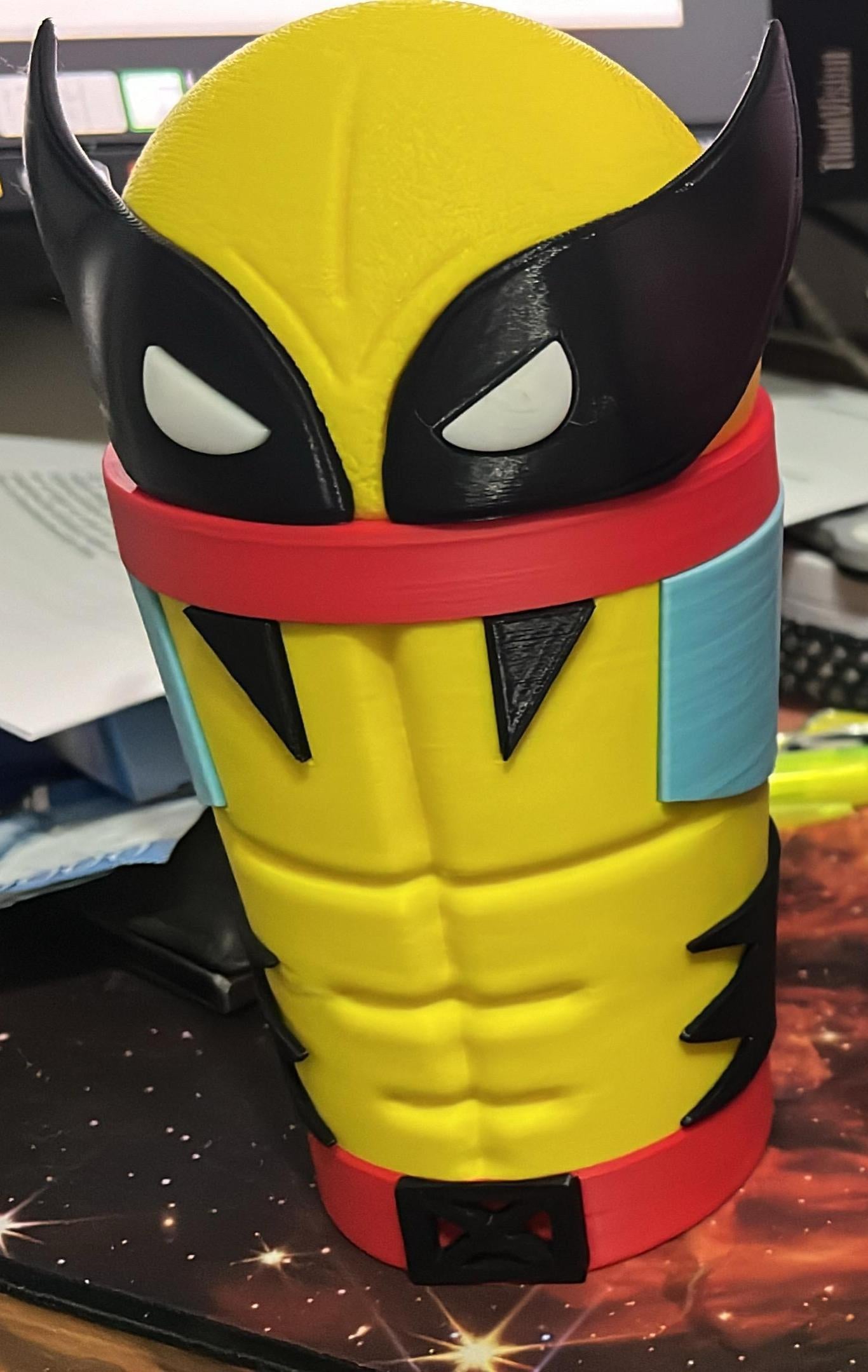 Vaso DeadPool-Wolverine