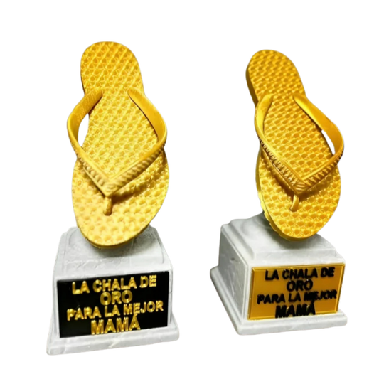 Trofeo La Chala de Oro para la Mejor Mamá | Regalo Día de la Madre Original y Divertido