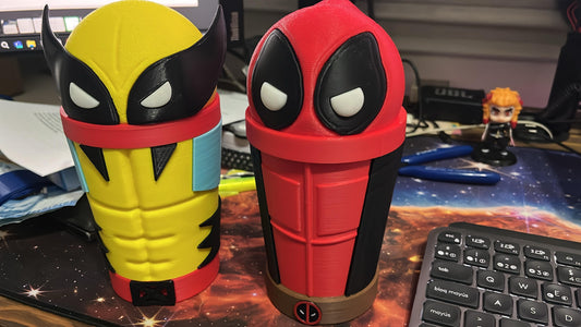 Vaso DeadPool-Wolverine